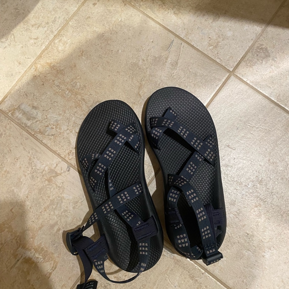 Chaco Navy Strappy Sandals